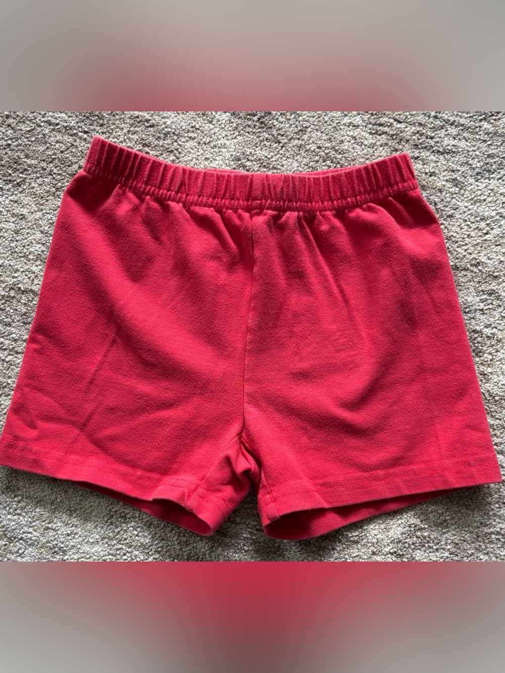 Hanna Andersson Bright Red Athletic Shorts